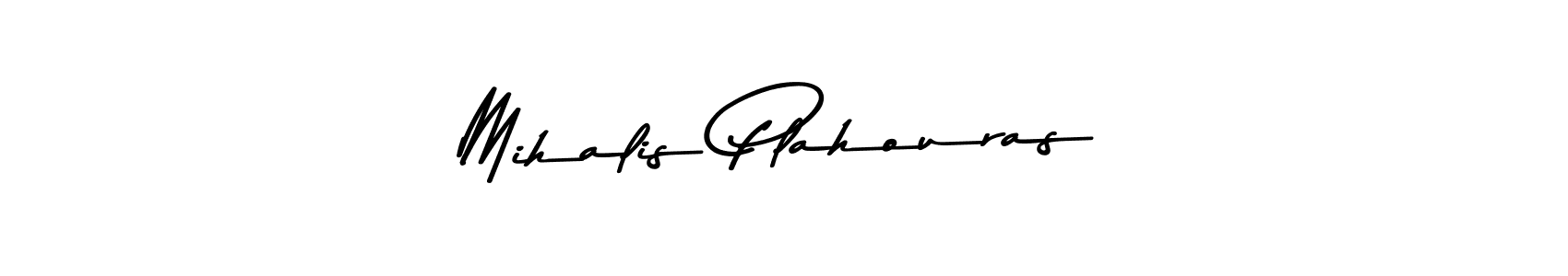 Use a signature maker to create a handwritten signature online. With this signature software, you can design (Asem Kandis PERSONAL USE) your own signature for name Mihalis Plahouras. Mihalis Plahouras signature style 9 images and pictures png