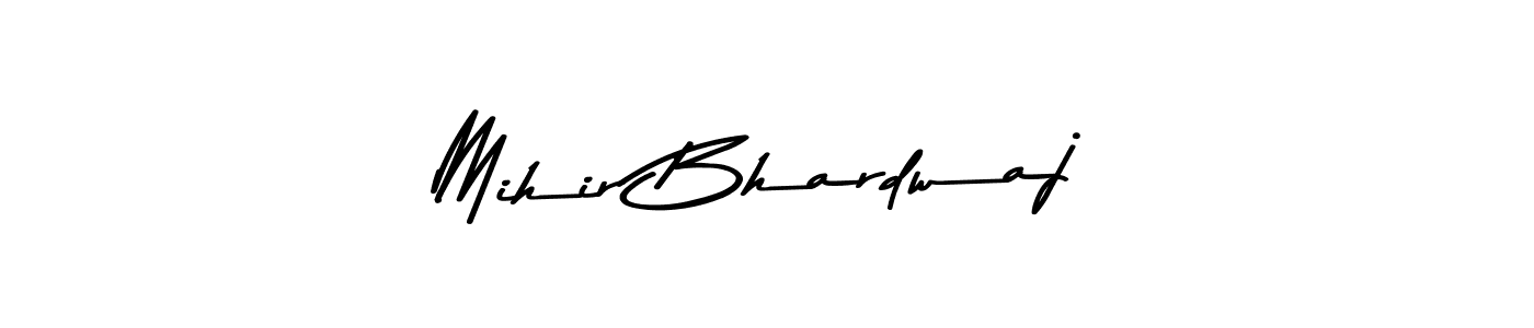 Also You can easily find your signature by using the search form. We will create Mihir Bhardwaj name handwritten signature images for you free of cost using Asem Kandis PERSONAL USE sign style. Mihir Bhardwaj signature style 9 images and pictures png