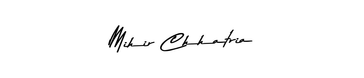 The best way (Asem Kandis PERSONAL USE) to make a short signature is to pick only two or three words in your name. The name Mihir Chhatria include a total of six letters. For converting this name. Mihir Chhatria signature style 9 images and pictures png
