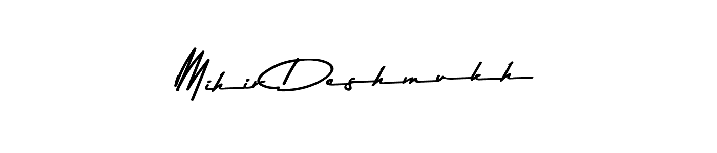 Also we have Mihir Deshmukh name is the best signature style. Create professional handwritten signature collection using Asem Kandis PERSONAL USE autograph style. Mihir Deshmukh signature style 9 images and pictures png