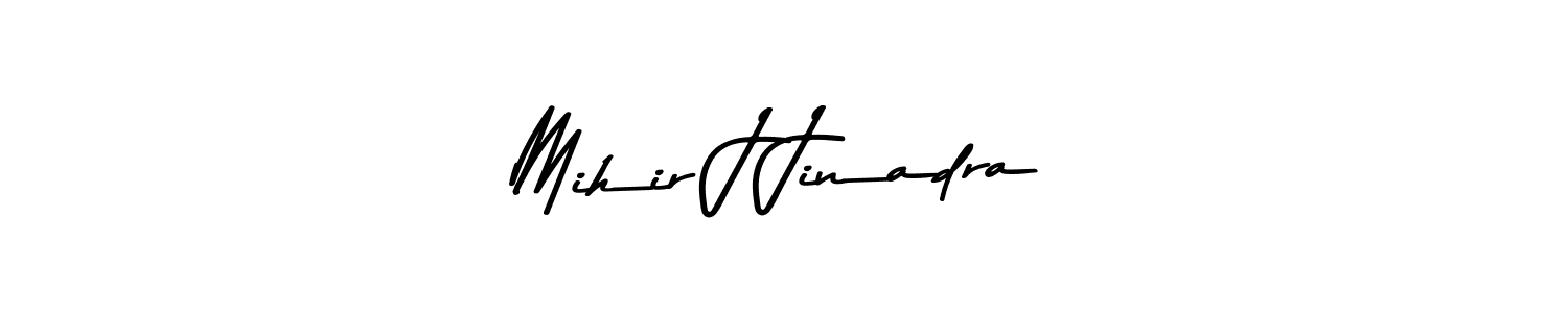 It looks lik you need a new signature style for name Mihir J Jinadra. Design unique handwritten (Asem Kandis PERSONAL USE) signature with our free signature maker in just a few clicks. Mihir J Jinadra signature style 9 images and pictures png