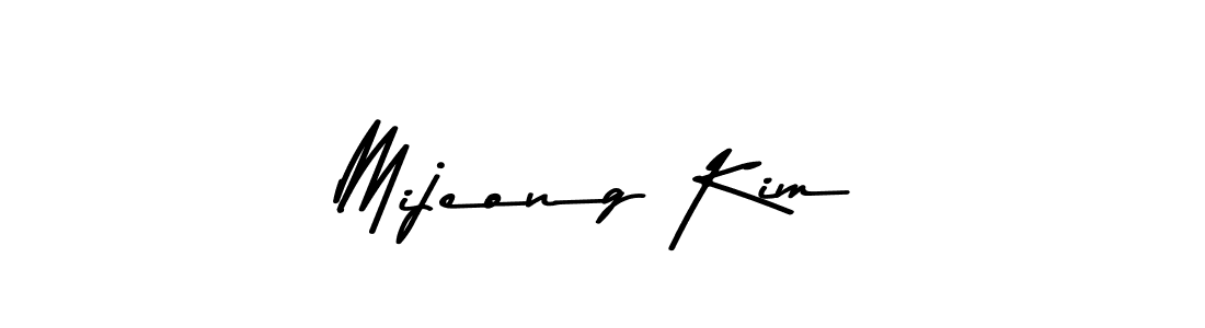 Mijeong Kim stylish signature style. Best Handwritten Sign (Asem Kandis PERSONAL USE) for my name. Handwritten Signature Collection Ideas for my name Mijeong Kim. Mijeong Kim signature style 9 images and pictures png