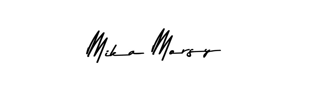 Also we have Mika Morsy name is the best signature style. Create professional handwritten signature collection using Asem Kandis PERSONAL USE autograph style. Mika Morsy signature style 9 images and pictures png