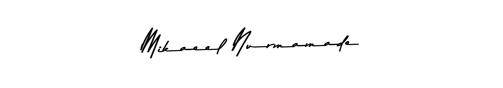 Make a beautiful signature design for name Mikaeel Nurmamade. Use this online signature maker to create a handwritten signature for free. Mikaeel Nurmamade signature style 9 images and pictures png