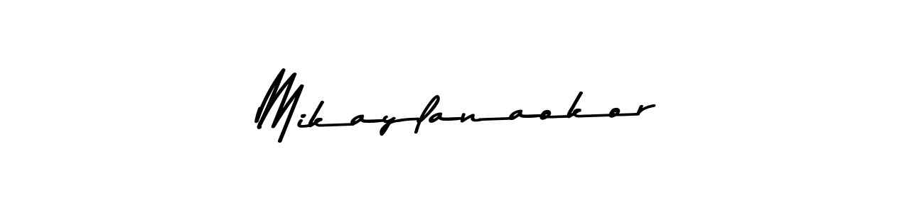 Make a beautiful signature design for name Mikaylanaokor. Use this online signature maker to create a handwritten signature for free. Mikaylanaokor signature style 9 images and pictures png