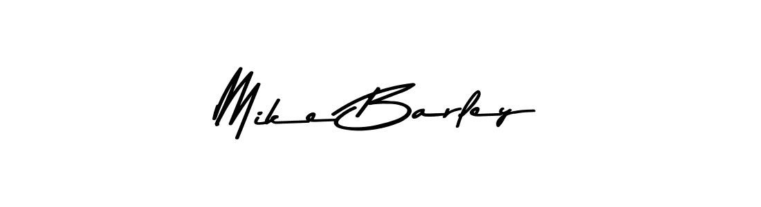 Use a signature maker to create a handwritten signature online. With this signature software, you can design (Asem Kandis PERSONAL USE) your own signature for name Mike Barley. Mike Barley signature style 9 images and pictures png