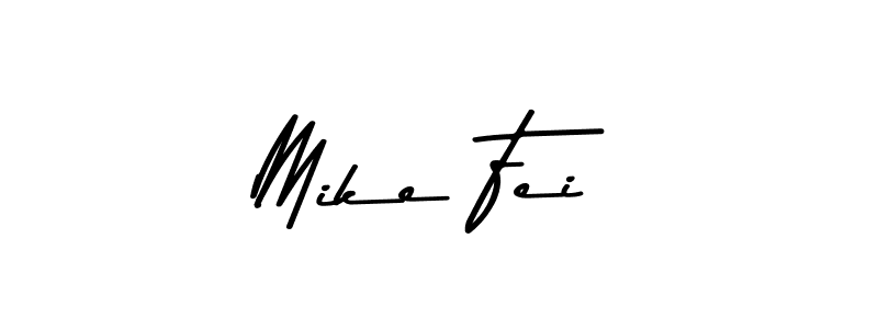 Create a beautiful signature design for name Mike Fei. With this signature (Asem Kandis PERSONAL USE) fonts, you can make a handwritten signature for free. Mike Fei signature style 9 images and pictures png