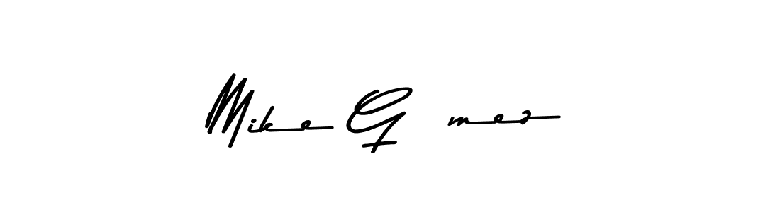 Similarly Asem Kandis PERSONAL USE is the best handwritten signature design. Signature creator online .You can use it as an online autograph creator for name Mike Gómez. Mike Gómez signature style 9 images and pictures png
