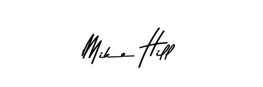 Make a beautiful signature design for name Mike Hill. With this signature (Asem Kandis PERSONAL USE) style, you can create a handwritten signature for free. Mike Hill signature style 9 images and pictures png