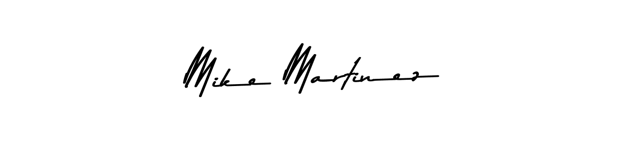 Design your own signature with our free online signature maker. With this signature software, you can create a handwritten (Asem Kandis PERSONAL USE) signature for name Mike Martinez. Mike Martinez signature style 9 images and pictures png