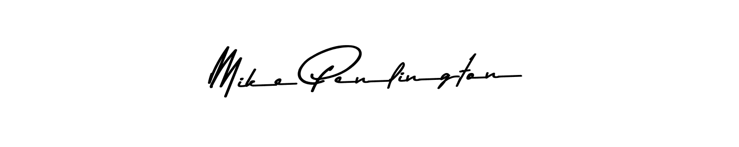 Use a signature maker to create a handwritten signature online. With this signature software, you can design (Asem Kandis PERSONAL USE) your own signature for name Mike Penlington. Mike Penlington signature style 9 images and pictures png