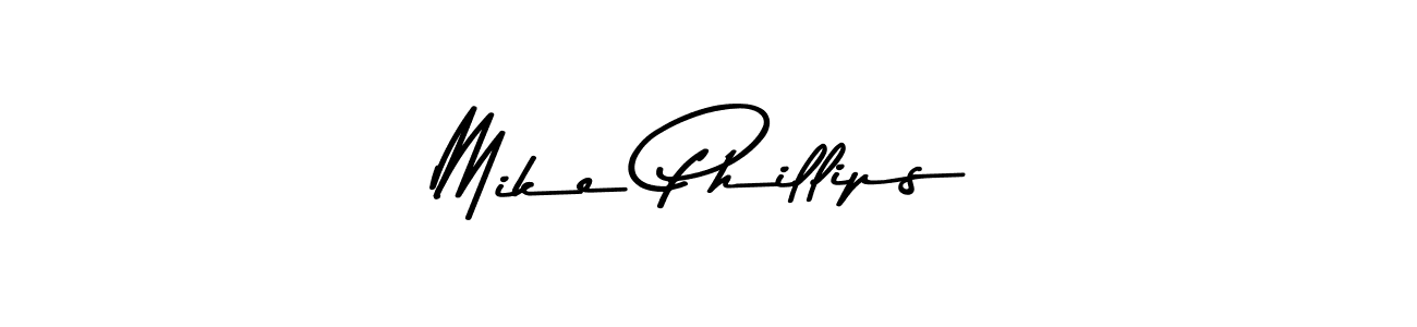 Use a signature maker to create a handwritten signature online. With this signature software, you can design (Asem Kandis PERSONAL USE) your own signature for name Mike Phillips. Mike Phillips signature style 9 images and pictures png