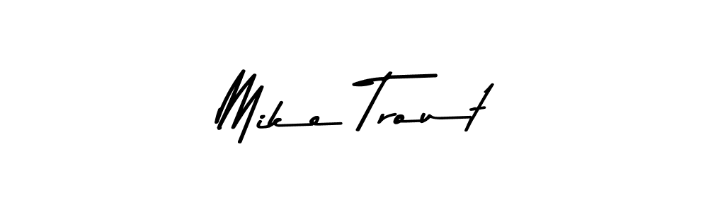 Make a beautiful signature design for name Mike Trout. Use this online signature maker to create a handwritten signature for free. Mike Trout signature style 9 images and pictures png