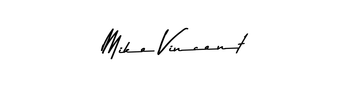 Asem Kandis PERSONAL USE is a professional signature style that is perfect for those who want to add a touch of class to their signature. It is also a great choice for those who want to make their signature more unique. Get Mike Vincent name to fancy signature for free. Mike Vincent signature style 9 images and pictures png