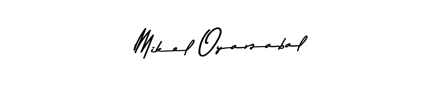 Create a beautiful signature design for name Mikel Oyarzabal. With this signature (Asem Kandis PERSONAL USE) fonts, you can make a handwritten signature for free. Mikel Oyarzabal signature style 9 images and pictures png
