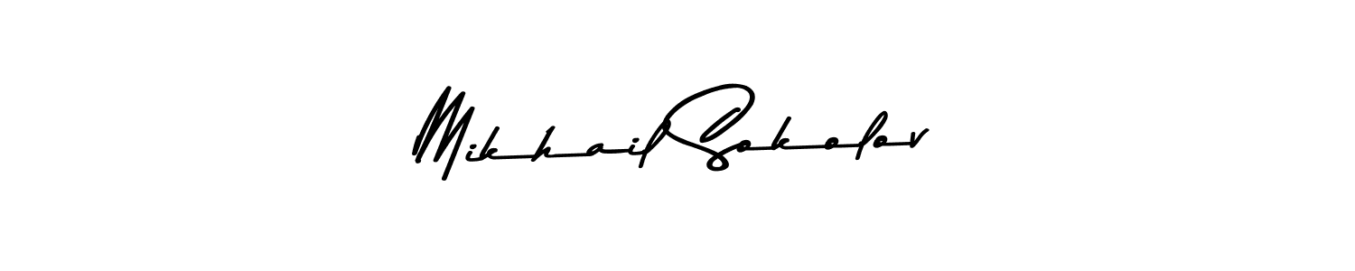 How to make Mikhail Sokolov signature? Asem Kandis PERSONAL USE is a professional autograph style. Create handwritten signature for Mikhail Sokolov name. Mikhail Sokolov signature style 9 images and pictures png