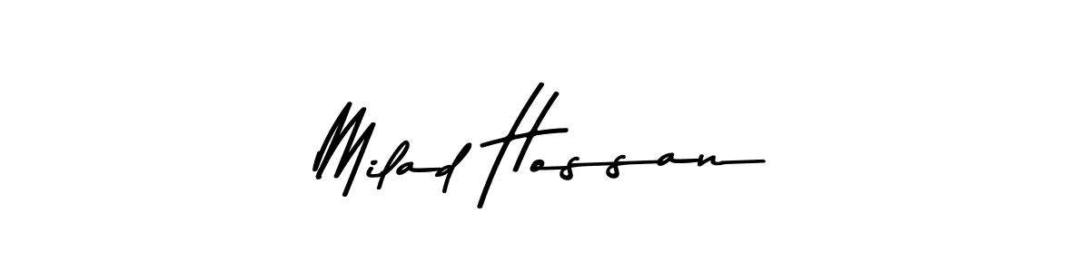 Check out images of Autograph of Milad Hossan name. Actor Milad Hossan Signature Style. Asem Kandis PERSONAL USE is a professional sign style online. Milad Hossan signature style 9 images and pictures png