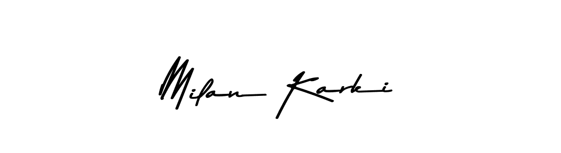 It looks lik you need a new signature style for name Milan Karki. Design unique handwritten (Asem Kandis PERSONAL USE) signature with our free signature maker in just a few clicks. Milan Karki signature style 9 images and pictures png