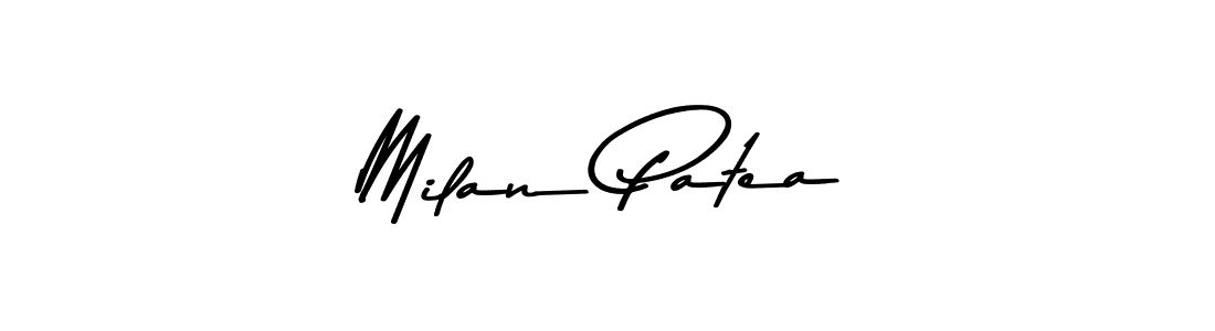 Make a beautiful signature design for name Milan Patea. With this signature (Asem Kandis PERSONAL USE) style, you can create a handwritten signature for free. Milan Patea signature style 9 images and pictures png