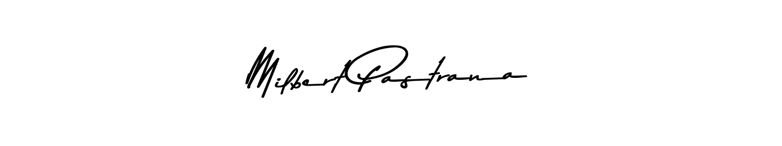 Milbert Pastrana stylish signature style. Best Handwritten Sign (Asem Kandis PERSONAL USE) for my name. Handwritten Signature Collection Ideas for my name Milbert Pastrana. Milbert Pastrana signature style 9 images and pictures png