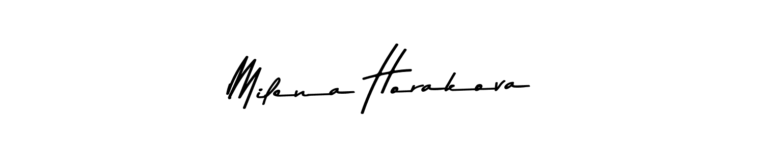 Also we have Milena Horakova name is the best signature style. Create professional handwritten signature collection using Asem Kandis PERSONAL USE autograph style. Milena Horakova signature style 9 images and pictures png