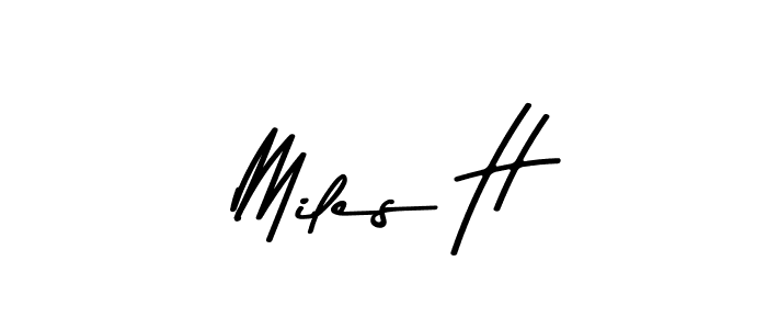Best and Professional Signature Style for Miles H. Asem Kandis PERSONAL USE Best Signature Style Collection. Miles H signature style 9 images and pictures png