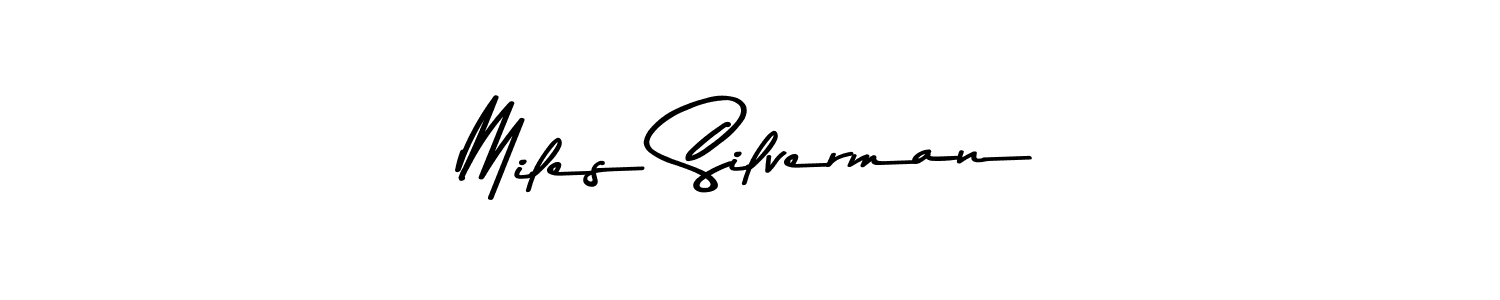 How to make Miles Silverman signature? Asem Kandis PERSONAL USE is a professional autograph style. Create handwritten signature for Miles Silverman name. Miles Silverman signature style 9 images and pictures png
