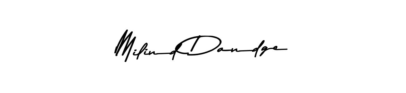 You can use this online signature creator to create a handwritten signature for the name Milind Dandge. This is the best online autograph maker. Milind Dandge signature style 9 images and pictures png