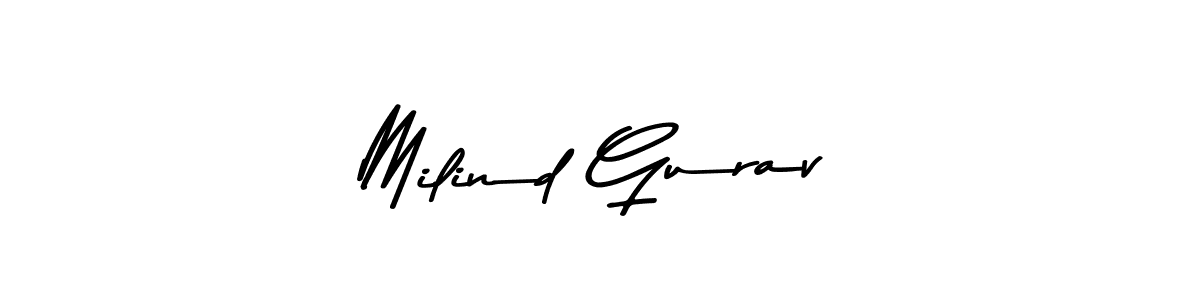 You should practise on your own different ways (Asem Kandis PERSONAL USE) to write your name (Milind Gurav) in signature. don't let someone else do it for you. Milind Gurav signature style 9 images and pictures png