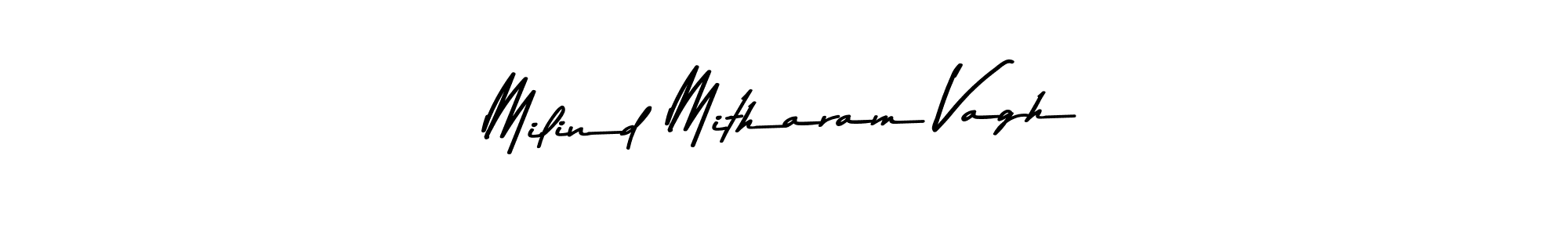 Here are the top 10 professional signature styles for the name Milind Mitharam Vagh. These are the best autograph styles you can use for your name. Milind Mitharam Vagh signature style 9 images and pictures png