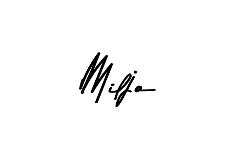 This is the best signature style for the Miljo name. Also you like these signature font (Asem Kandis PERSONAL USE). Mix name signature. Miljo signature style 9 images and pictures png