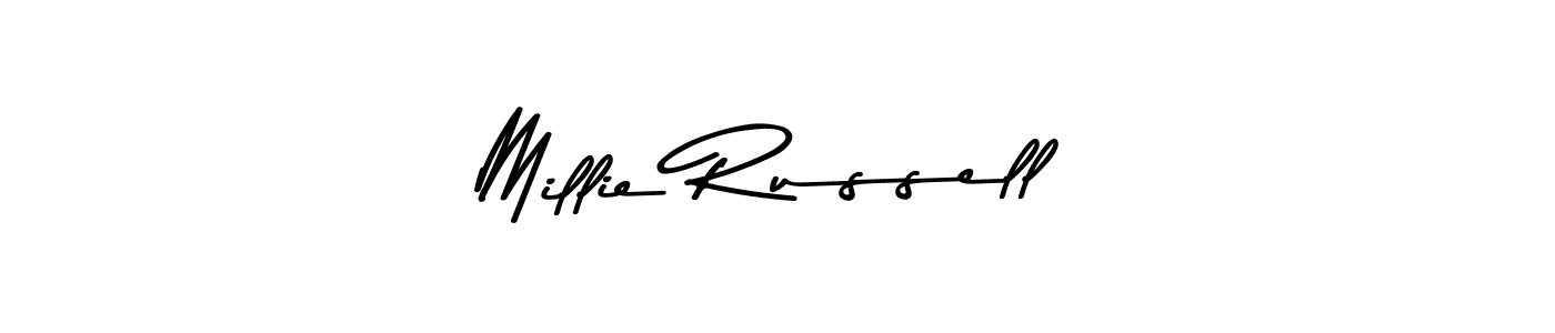 Make a short Millie Russell signature style. Manage your documents anywhere anytime using Asem Kandis PERSONAL USE. Create and add eSignatures, submit forms, share and send files easily. Millie Russell signature style 9 images and pictures png