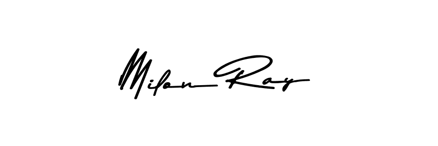 It looks lik you need a new signature style for name Milon Ray. Design unique handwritten (Asem Kandis PERSONAL USE) signature with our free signature maker in just a few clicks. Milon Ray signature style 9 images and pictures png