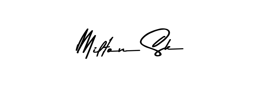 Make a short Milton Sk signature style. Manage your documents anywhere anytime using Asem Kandis PERSONAL USE. Create and add eSignatures, submit forms, share and send files easily. Milton Sk signature style 9 images and pictures png