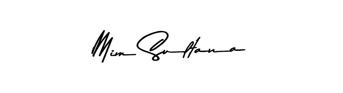 How to make Mim Sultana signature? Asem Kandis PERSONAL USE is a professional autograph style. Create handwritten signature for Mim Sultana name. Mim Sultana signature style 9 images and pictures png