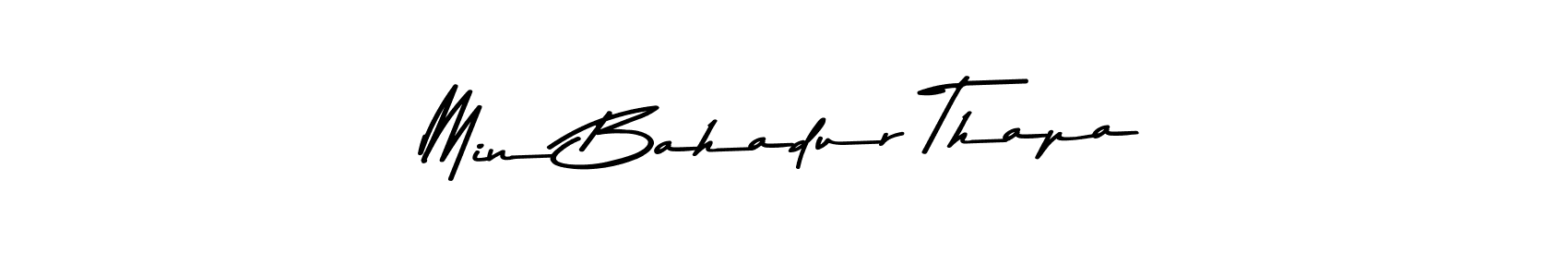 How to make Min Bahadur Thapa signature? Asem Kandis PERSONAL USE is a professional autograph style. Create handwritten signature for Min Bahadur Thapa name. Min Bahadur Thapa signature style 9 images and pictures png