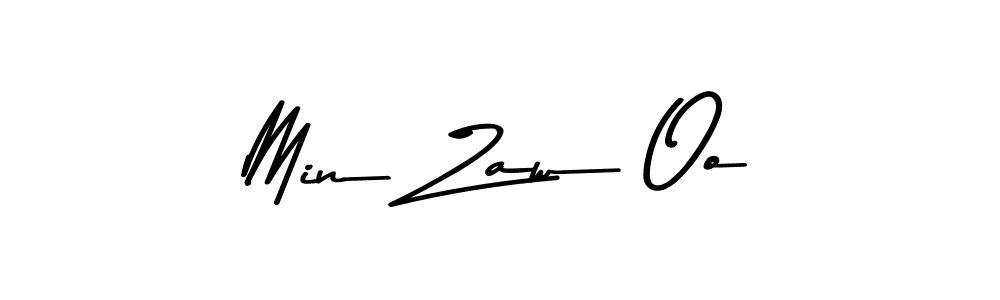 Similarly Asem Kandis PERSONAL USE is the best handwritten signature design. Signature creator online .You can use it as an online autograph creator for name Min Zaw Oo. Min Zaw Oo signature style 9 images and pictures png