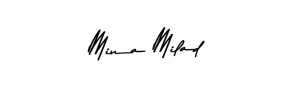 Check out images of Autograph of Mina Milad name. Actor Mina Milad Signature Style. Asem Kandis PERSONAL USE is a professional sign style online. Mina Milad signature style 9 images and pictures png