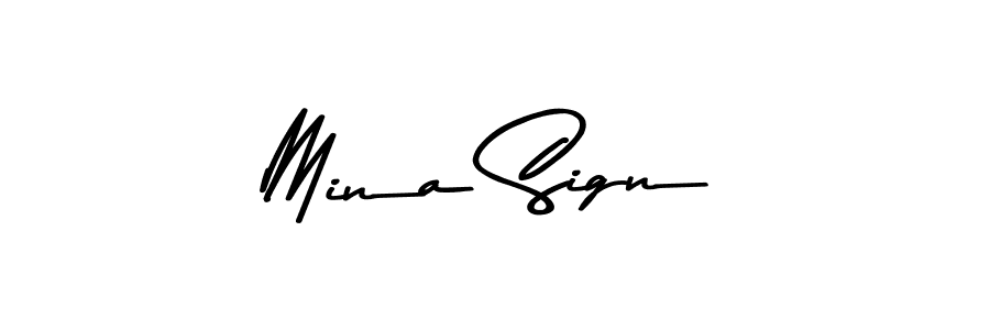 Also we have Mina Sign name is the best signature style. Create professional handwritten signature collection using Asem Kandis PERSONAL USE autograph style. Mina Sign signature style 9 images and pictures png