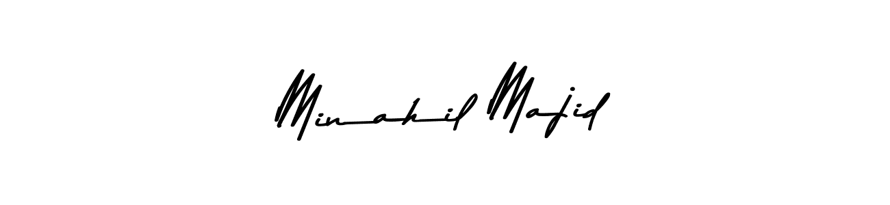 Similarly Asem Kandis PERSONAL USE is the best handwritten signature design. Signature creator online .You can use it as an online autograph creator for name Minahil Majid. Minahil Majid signature style 9 images and pictures png
