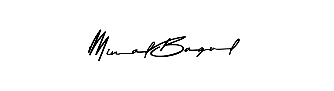 Similarly Asem Kandis PERSONAL USE is the best handwritten signature design. Signature creator online .You can use it as an online autograph creator for name Minal Bagul. Minal Bagul signature style 9 images and pictures png