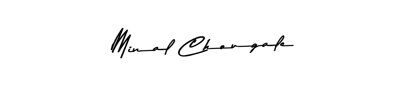 Similarly Asem Kandis PERSONAL USE is the best handwritten signature design. Signature creator online .You can use it as an online autograph creator for name Minal Chougale. Minal Chougale signature style 9 images and pictures png