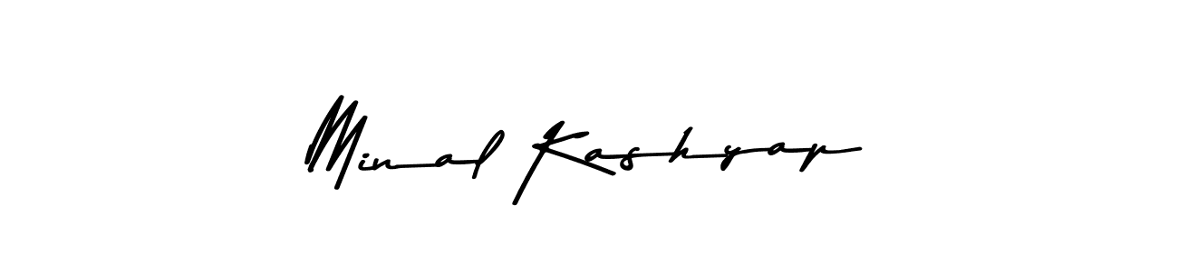 You should practise on your own different ways (Asem Kandis PERSONAL USE) to write your name (Minal Kashyap) in signature. don't let someone else do it for you. Minal Kashyap signature style 9 images and pictures png