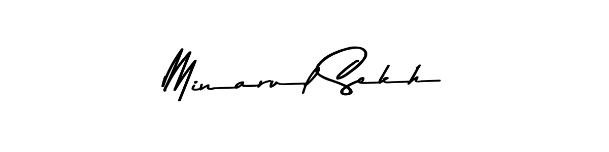 Make a beautiful signature design for name Minarul Sekh. Use this online signature maker to create a handwritten signature for free. Minarul Sekh signature style 9 images and pictures png