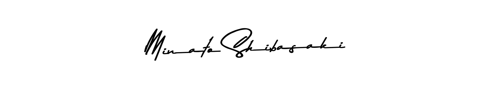 Design your own signature with our free online signature maker. With this signature software, you can create a handwritten (Asem Kandis PERSONAL USE) signature for name Minato Shibasaki. Minato Shibasaki signature style 9 images and pictures png
