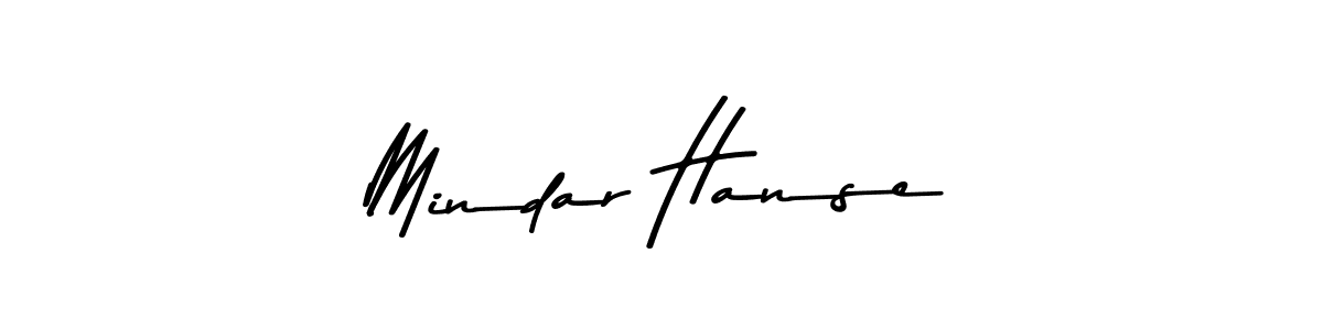 Make a beautiful signature design for name Mindar Hanse. Use this online signature maker to create a handwritten signature for free. Mindar Hanse signature style 9 images and pictures png