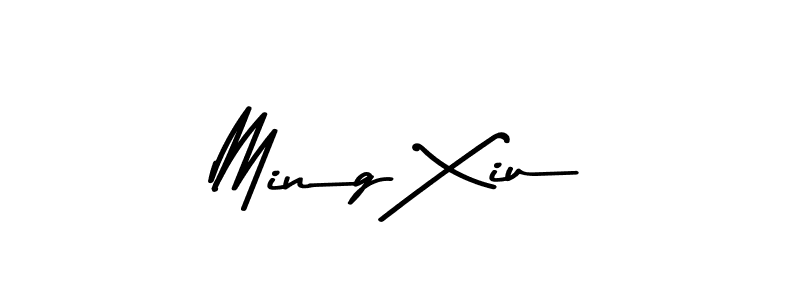 Design your own signature with our free online signature maker. With this signature software, you can create a handwritten (Asem Kandis PERSONAL USE) signature for name Ming Xiu. Ming Xiu signature style 9 images and pictures png