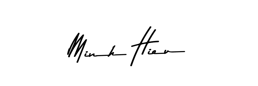 The best way (Asem Kandis PERSONAL USE) to make a short signature is to pick only two or three words in your name. The name Minh Hieu include a total of six letters. For converting this name. Minh Hieu signature style 9 images and pictures png