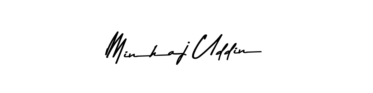 Minhaj Uddin stylish signature style. Best Handwritten Sign (Asem Kandis PERSONAL USE) for my name. Handwritten Signature Collection Ideas for my name Minhaj Uddin. Minhaj Uddin signature style 9 images and pictures png