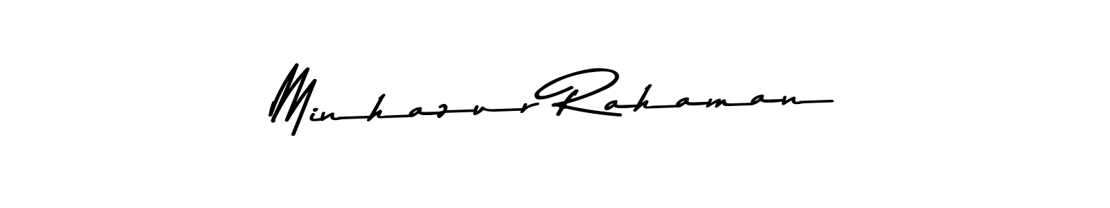 Use a signature maker to create a handwritten signature online. With this signature software, you can design (Asem Kandis PERSONAL USE) your own signature for name Minhazur Rahaman. Minhazur Rahaman signature style 9 images and pictures png